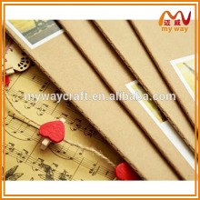 hot-selling china art paper cover sewing notebook for wholesale